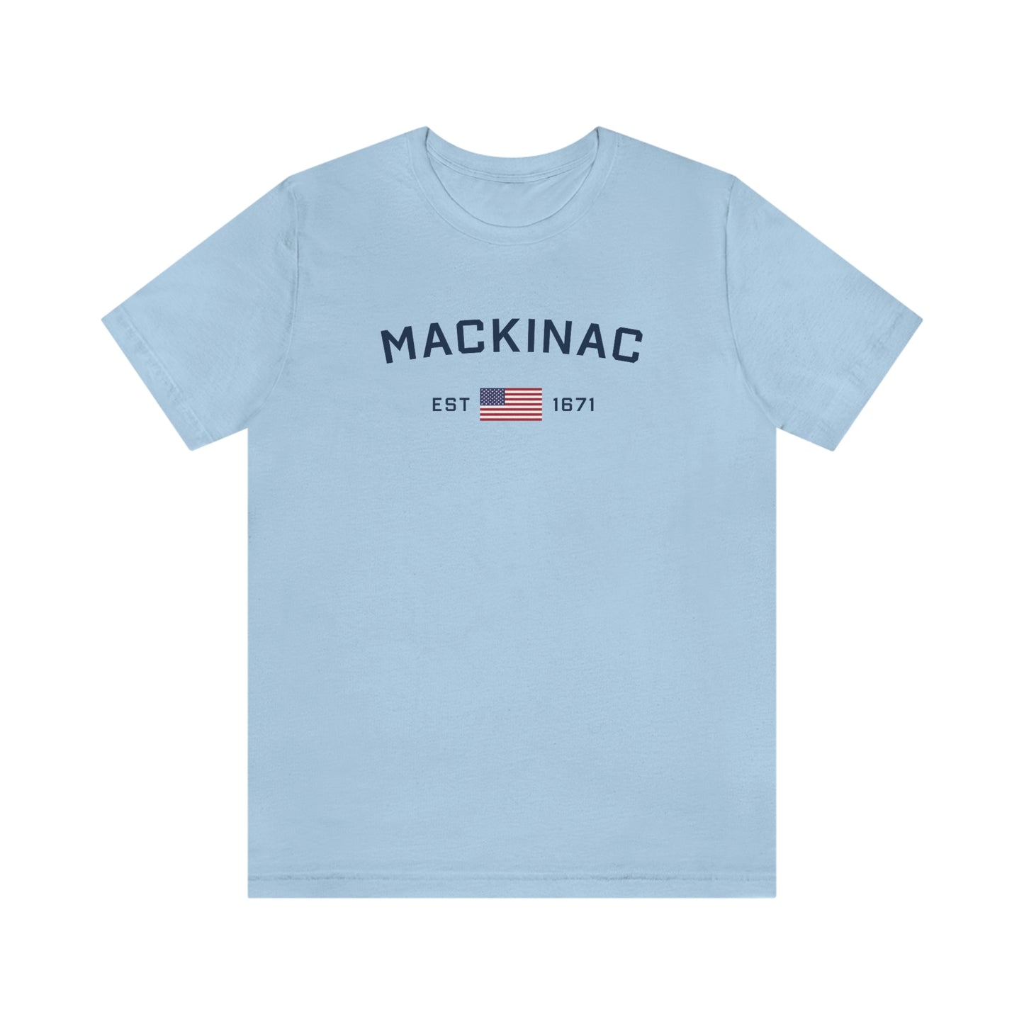 'Mackinac EST 1671' T-Shirt | Unisex Standard Fit