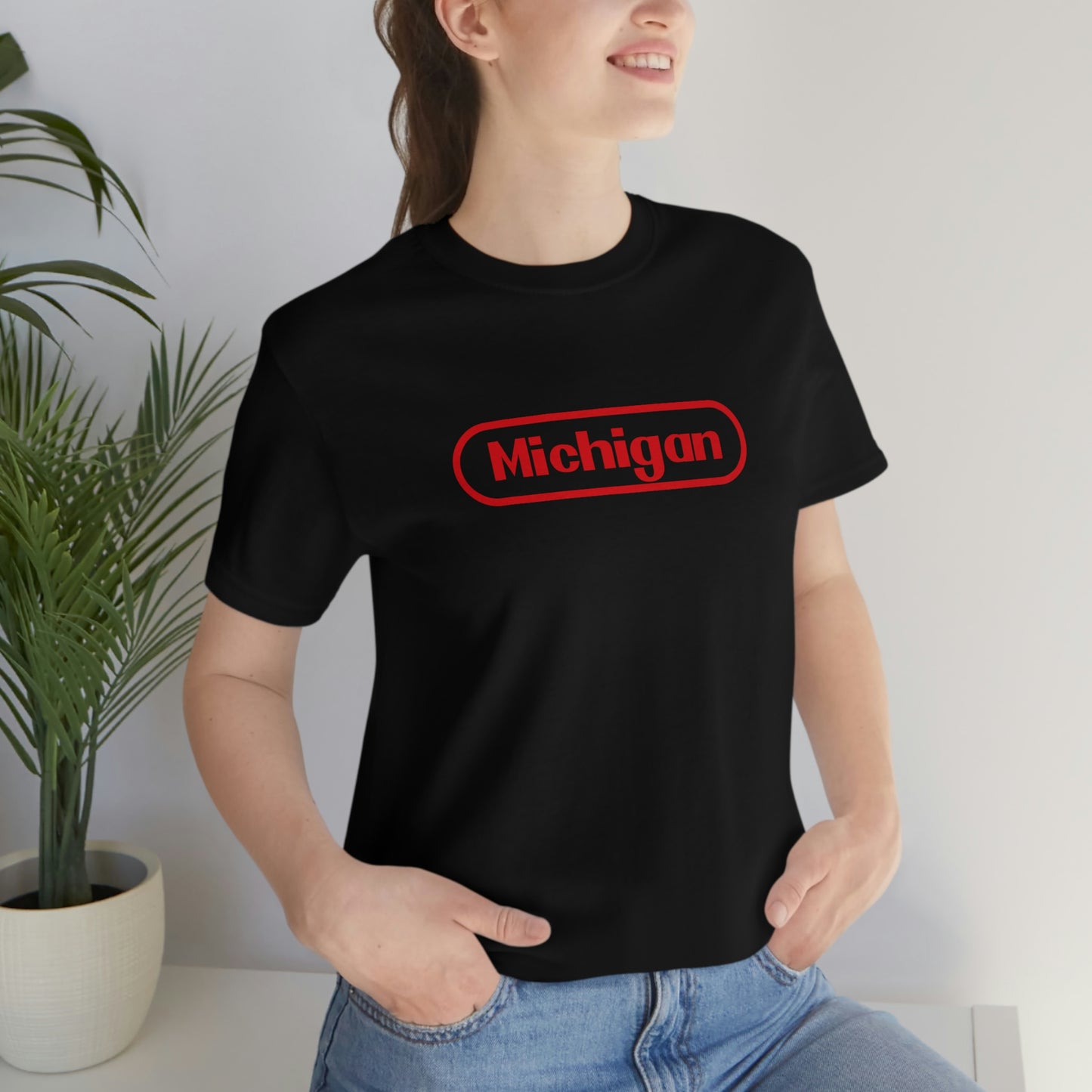 'Michigan' T-Shirt (Video Game Parody) | Unisex Standard Fit