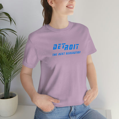 Detroit the Next Generation' T-Shirt (1990s Sci-Fi Parody) | Unisex Standard Fit