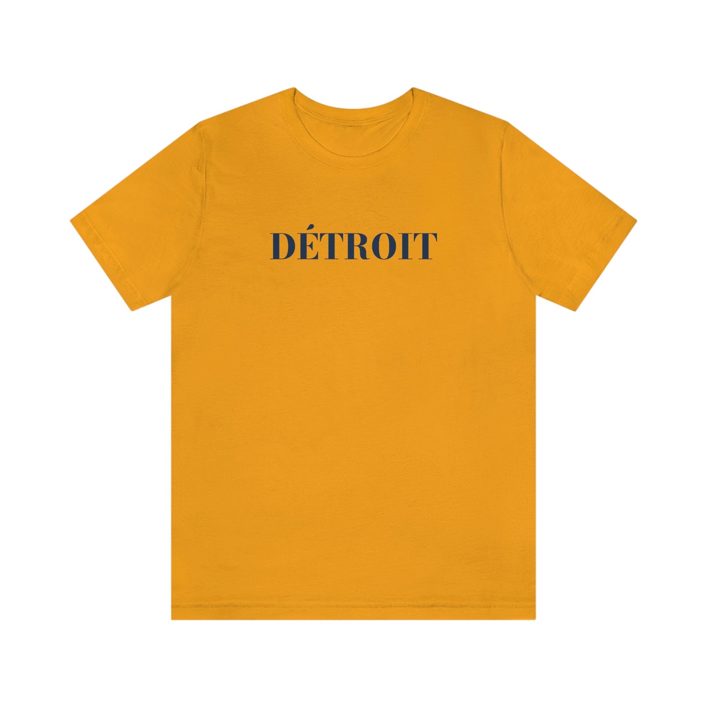 'Détroit' T-Shirt (Didone Font) | Unisex Standard Fit