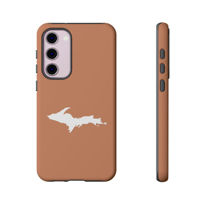 Michigan Upper Peninsula Tough Phone Case (Copper Colored Edition) | Samsung & Pixel Android