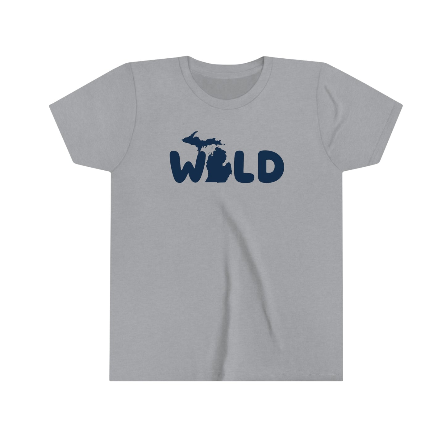 Michigan 'Wild' T-Shirt (Rounded Children's Font) | Youth Short Sleeve