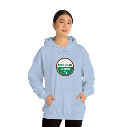 'Michigan Grown' Hoodie (Agricultural Certification Parody) | Unisex Standard