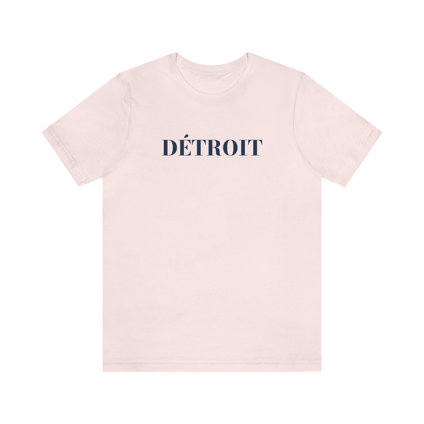 'Détroit' T-Shirt (Didone Font) | Unisex Standard Fit