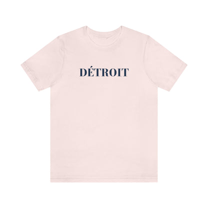 'Détroit' T-Shirt (Didone Font) | Unisex Standard Fit