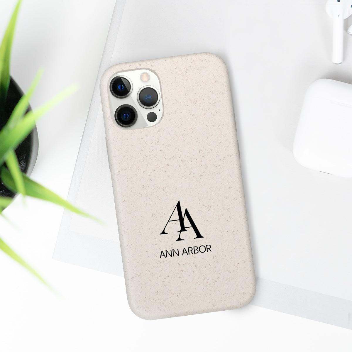 'AA Ann Arbor' Phone Cases (Luxury Goods Parody) | Android & iPhone - Circumspice Michigan