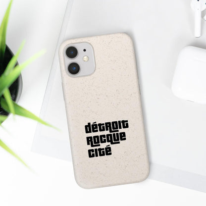 'Détroit Rocque Cité' Phone Cases (1970s Font) | Android & iPhone - Circumspice Michigan