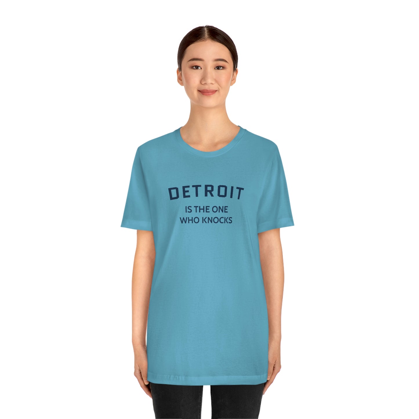 'Detroit is the One Who Knocks' T-Shirt | Unisex Standard Fit