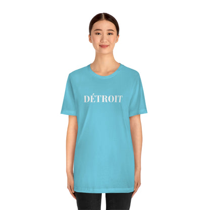 'Détroit' T-Shirt (Didone Font) | Unisex Standard Fit