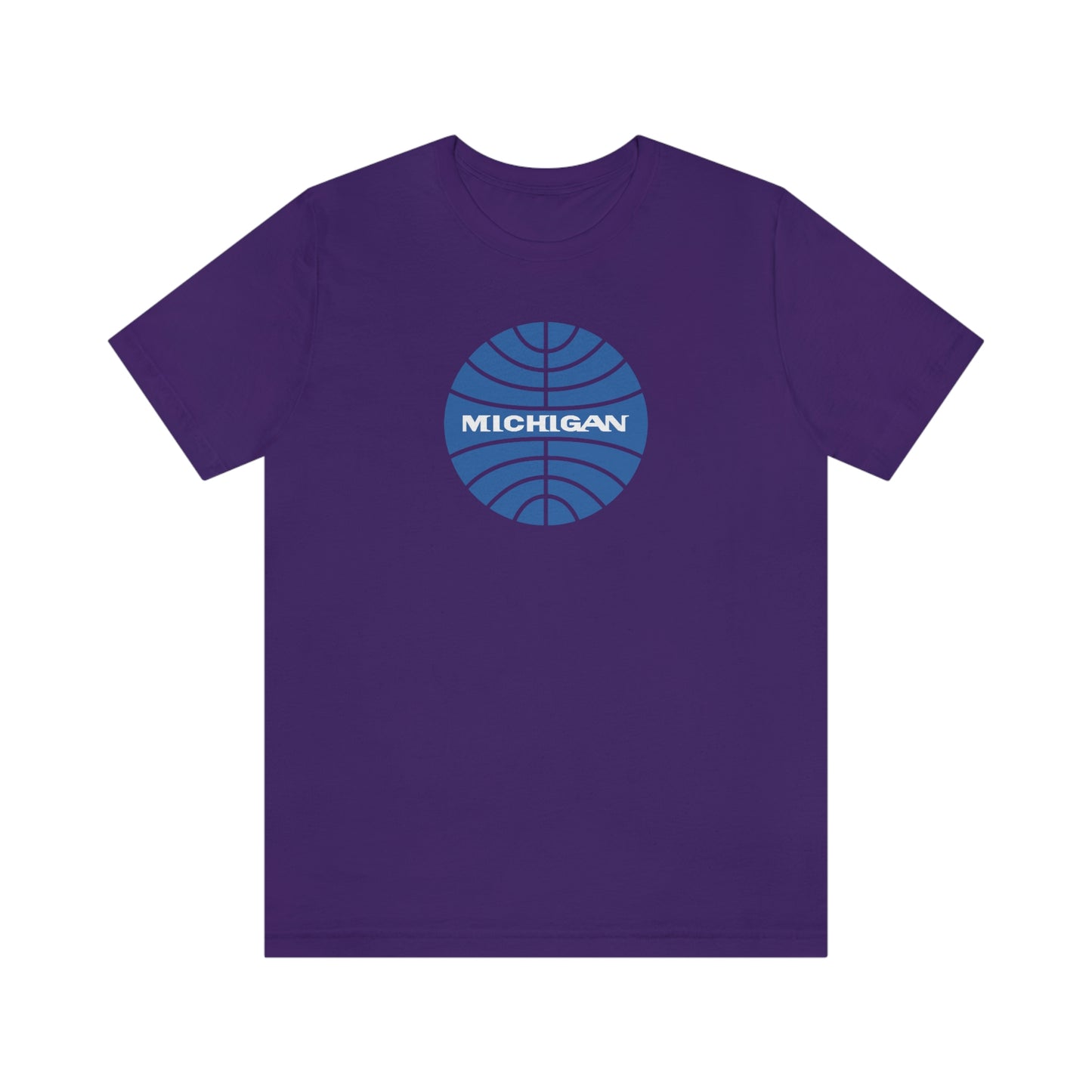 'Michigan' T-Shirt (Retro Airline Parody)  | Unisex Standard Fit