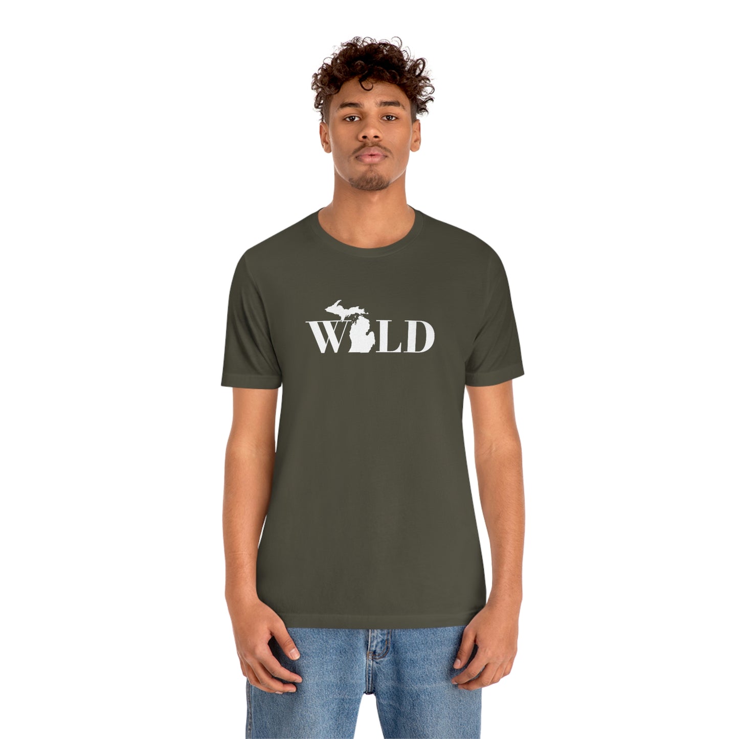 Michigan 'Wild' T-Shirt (Didone Font) | Unisex Standard Fit