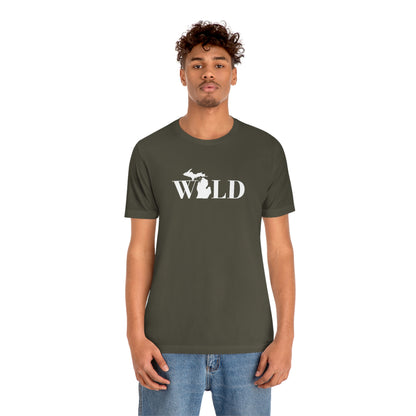 Michigan 'Wild' T-Shirt (Didone Font) | Unisex Standard Fit