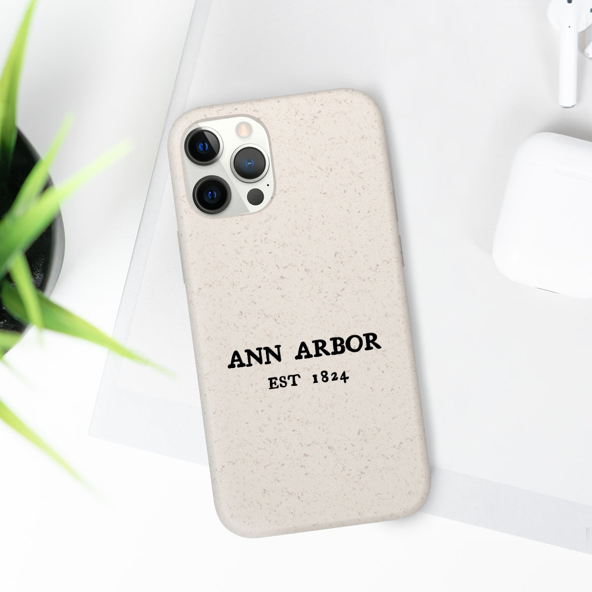 'Ann Arbor EST 1824' Phone Cases | Android & iPhone