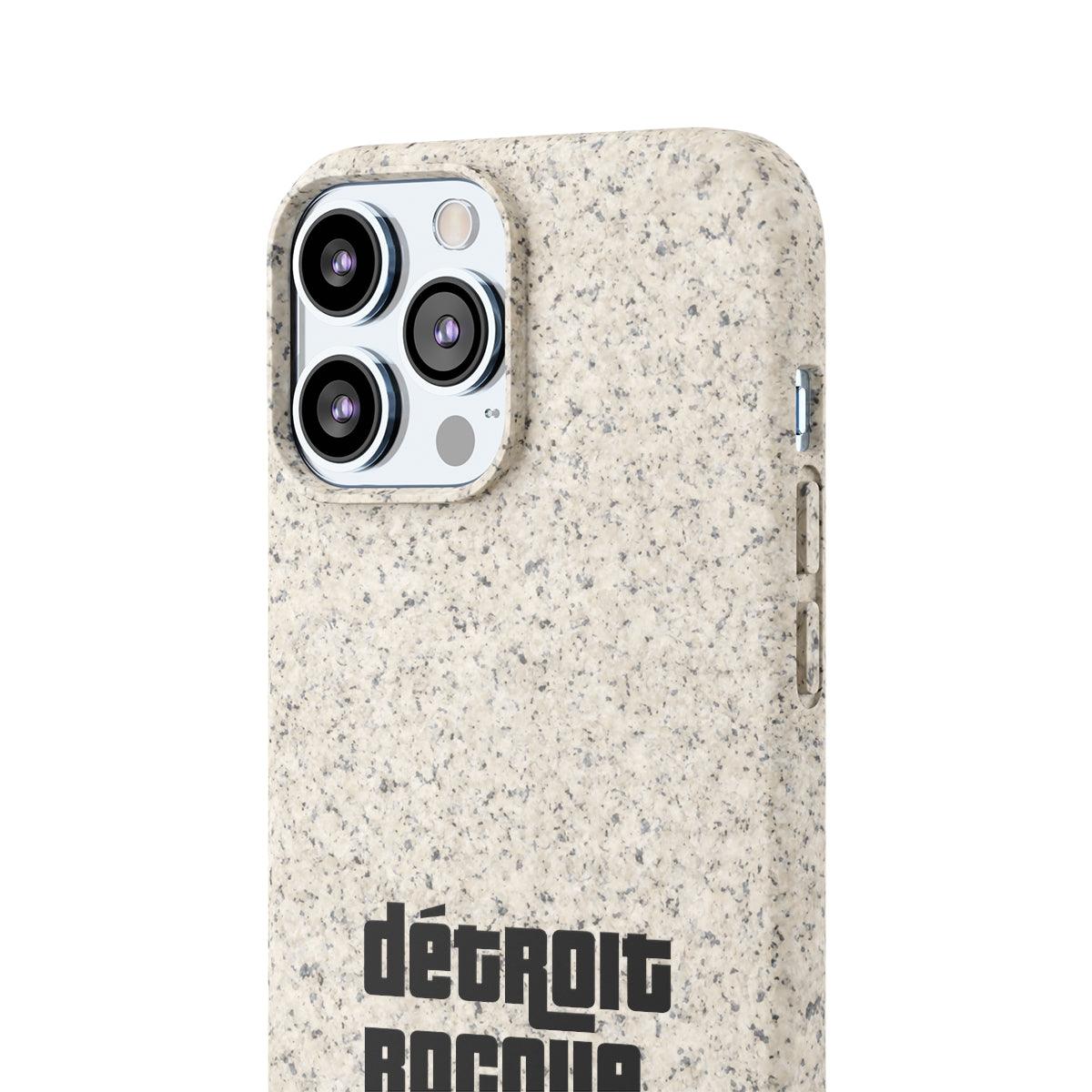 'Détroit Rocque Cité' Phone Cases (1970s Font) | Android & iPhone - Circumspice Michigan