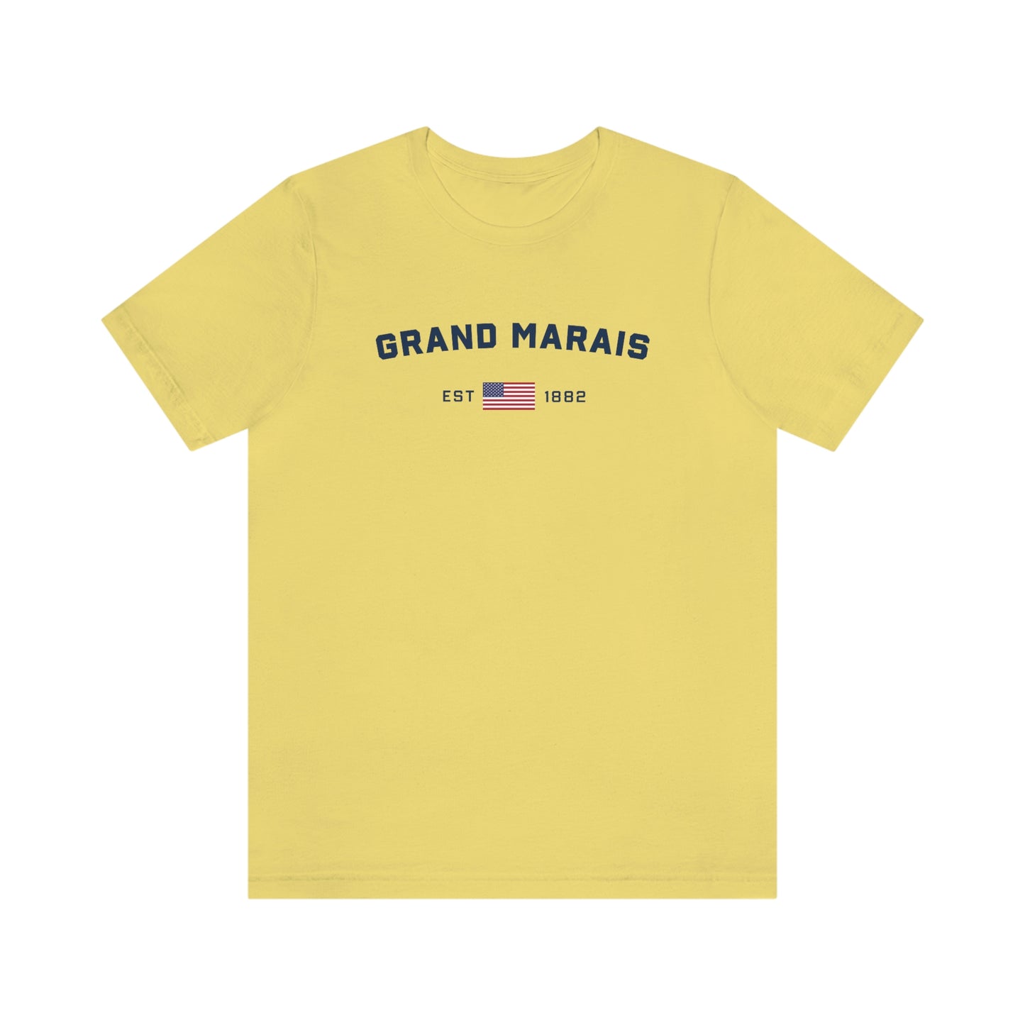 'Grand Marais EST 1882' T-Shirt | Unisex Standard Fit