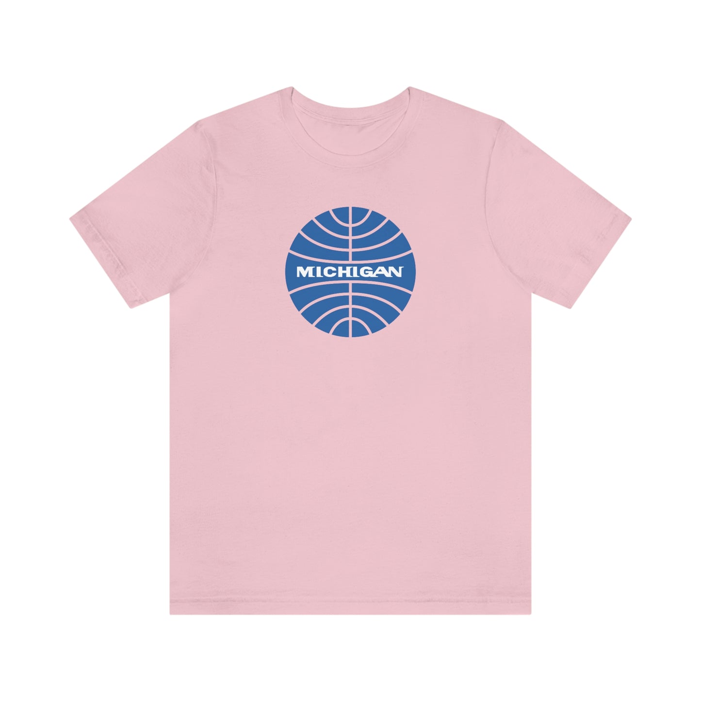 'Michigan' T-Shirt (Retro Airline Parody)  | Unisex Standard Fit