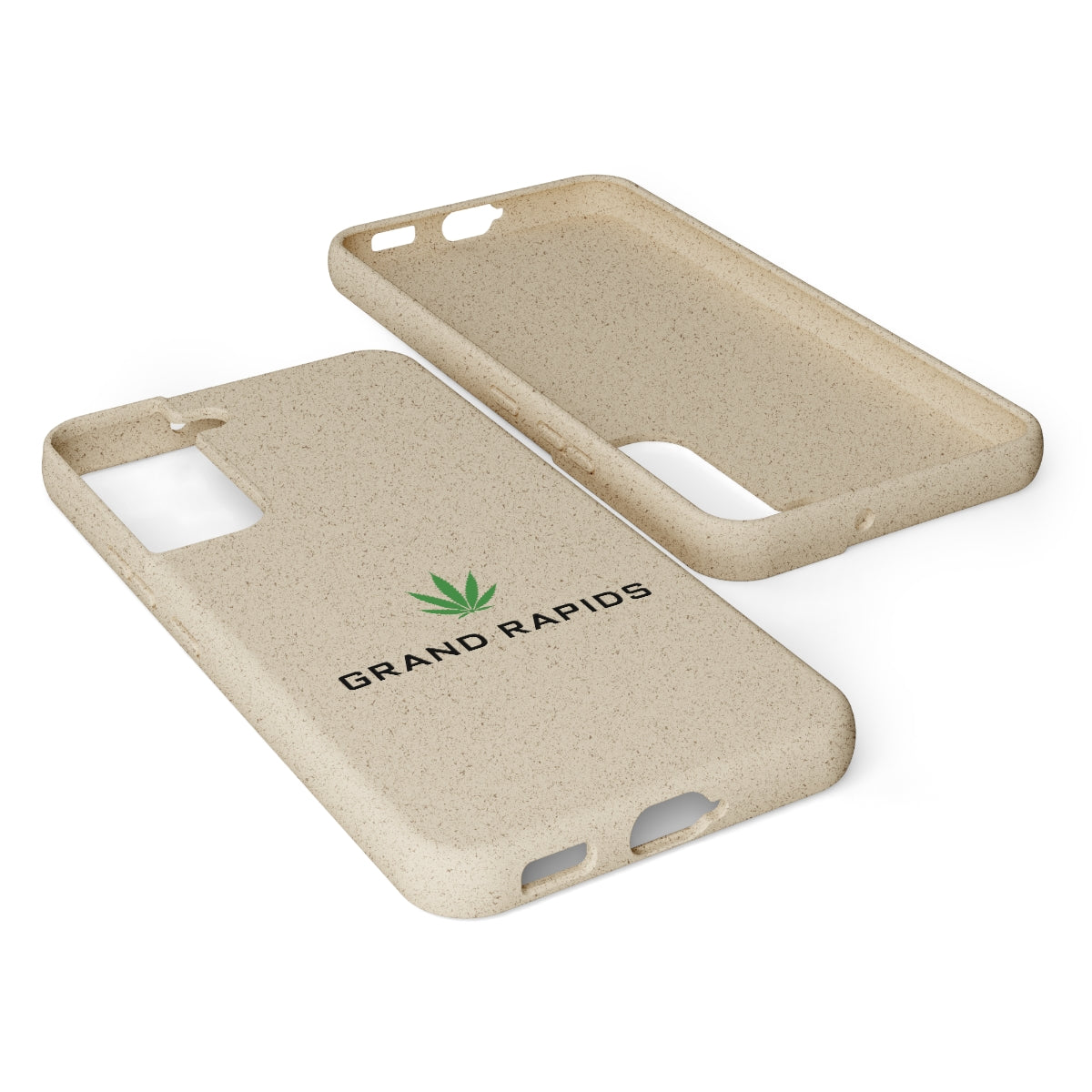 'Grand Rapids' Phone Cases (w/ Cannabis Leaf) | Android & iPhone