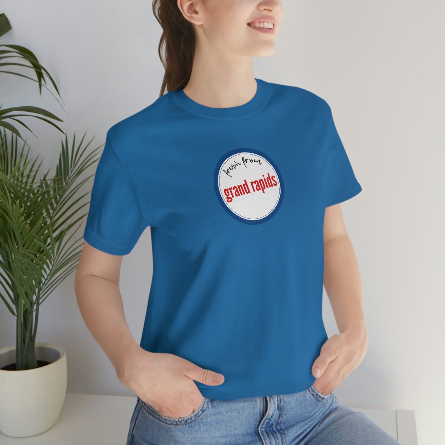 'Fresh From Grand Rapids' T-Shirt (Retail Parody) | Unisex Standard Fit