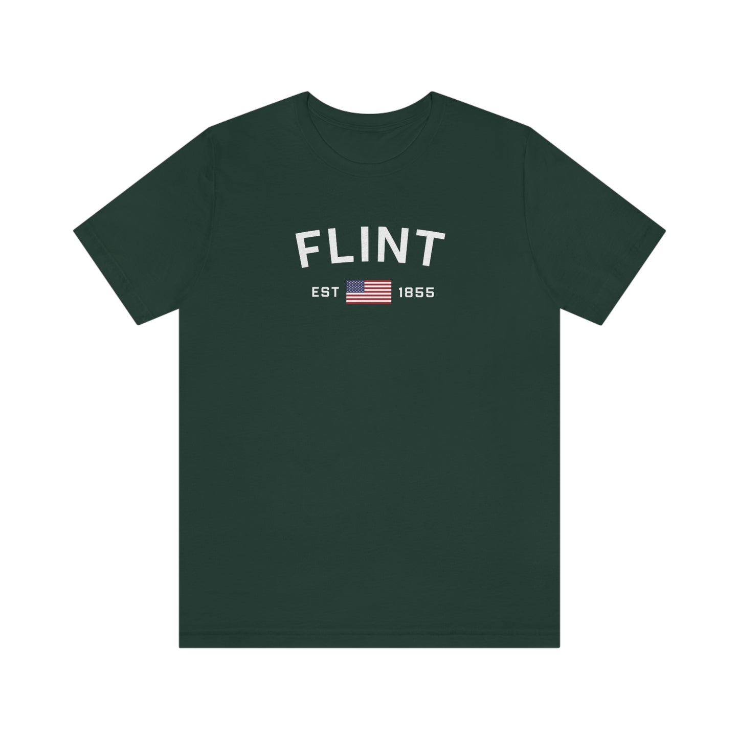 'Flint EST 1855' T-Shirt | Unisex Standard Fit