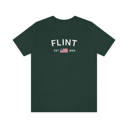 'Flint EST 1855' T-Shirt | Unisex Standard Fit