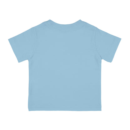 Michigan Upper Peninsula Infant T-Shirt (w/ Pink UP Outline) | Short Sleeve