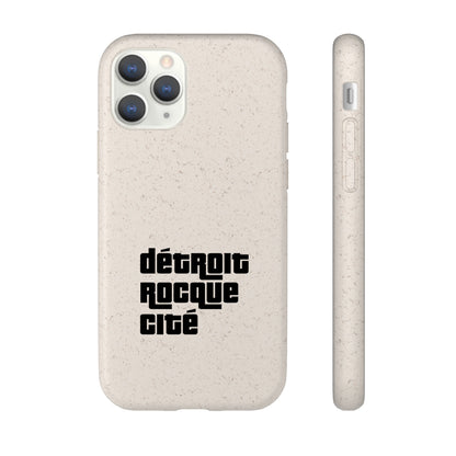 'Détroit Rocque Cité' Phone Cases (1970s Font) | Android & iPhone