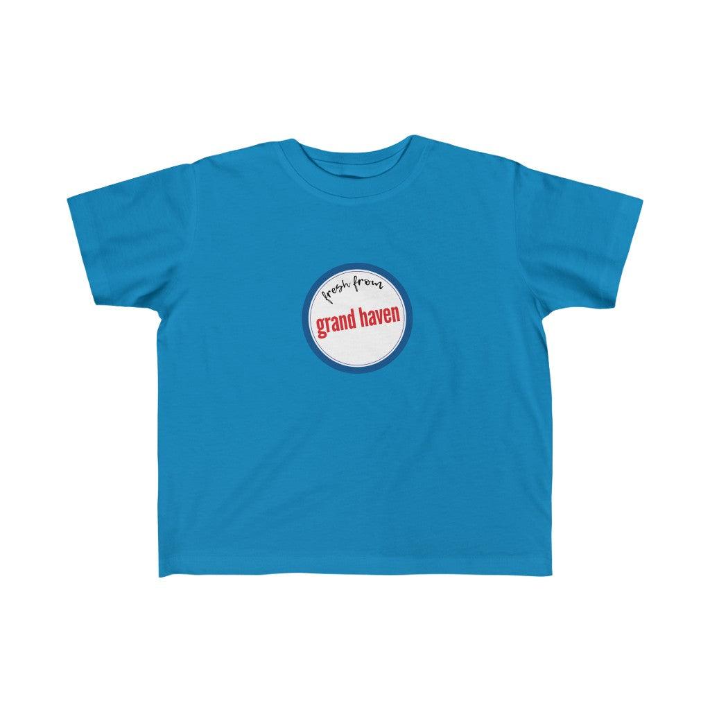 'Fresh From Grand Haven' T-Shirt | Toddler Short Sleeve - Circumspice Michigan