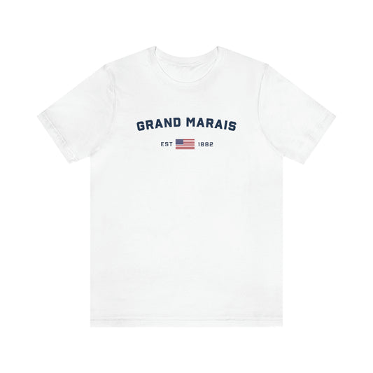 'Grand Marais EST 1882' T-Shirt | Unisex Standard Fit