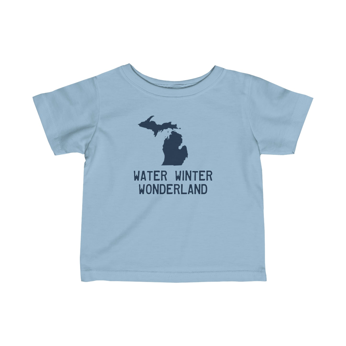 Michigan 'Winter Water Wonderland' T-Shirt |  Infant Short Sleeve