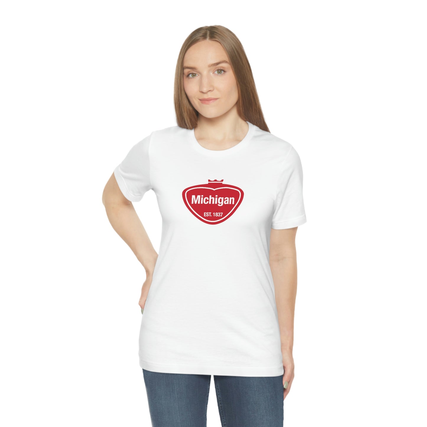 'Michigan EST. 1837' T-Shirt (Local Sodapop Parody) | Unisex Standard Fit