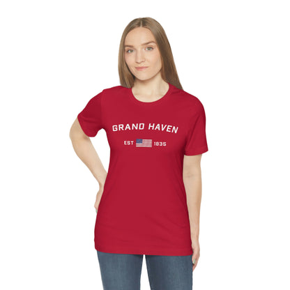 'Grand Haven EST 1835' T-Shirt | Unisex Standard Fit