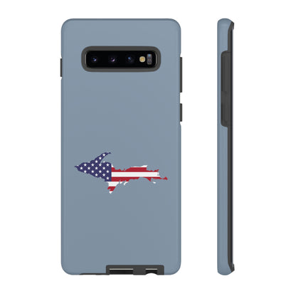 Michigan Upper Peninsula Tough Phone Case (B-24 Liberator w/ UP USA Flag Outline) | Samsung & Pixel Android