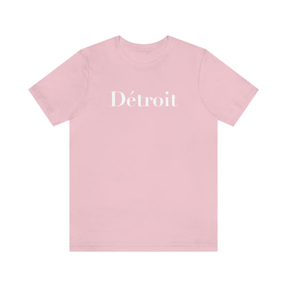 'Détroit' T-Shirt (Didot Font) | Unisex Standard Fit