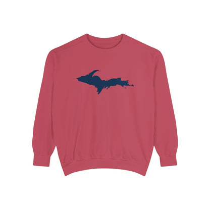 Michigan Upper Peninsula Sweatshirt | Unisex Garment Dyed