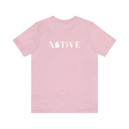 Michigan 'Native' T-Shirt (Didone Font) | Unisex Standard Fit