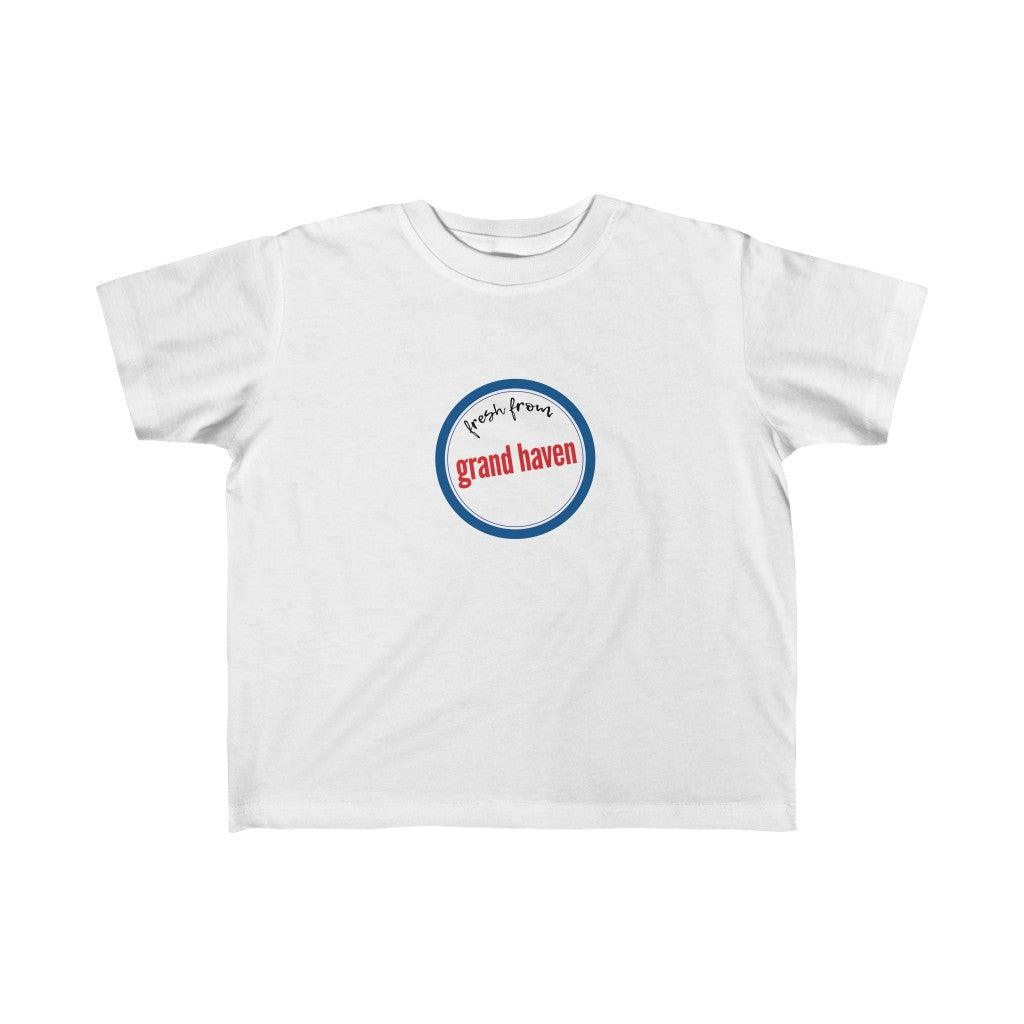 'Fresh From Grand Haven' T-Shirt | Toddler Short Sleeve - Circumspice Michigan