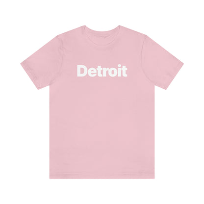 'Detroit' T-Shirt (Small SUV Parody Font) | Unisex Standard Fit