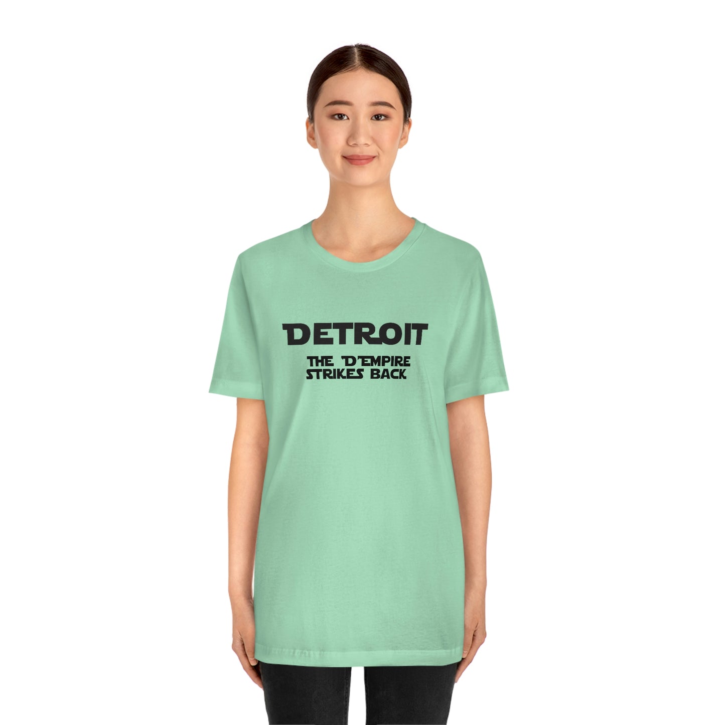 'Detroit the D'Empire Strikes Back' T-Shirt (1970s Sci-Fi Parody) | Unisex Standard Fit