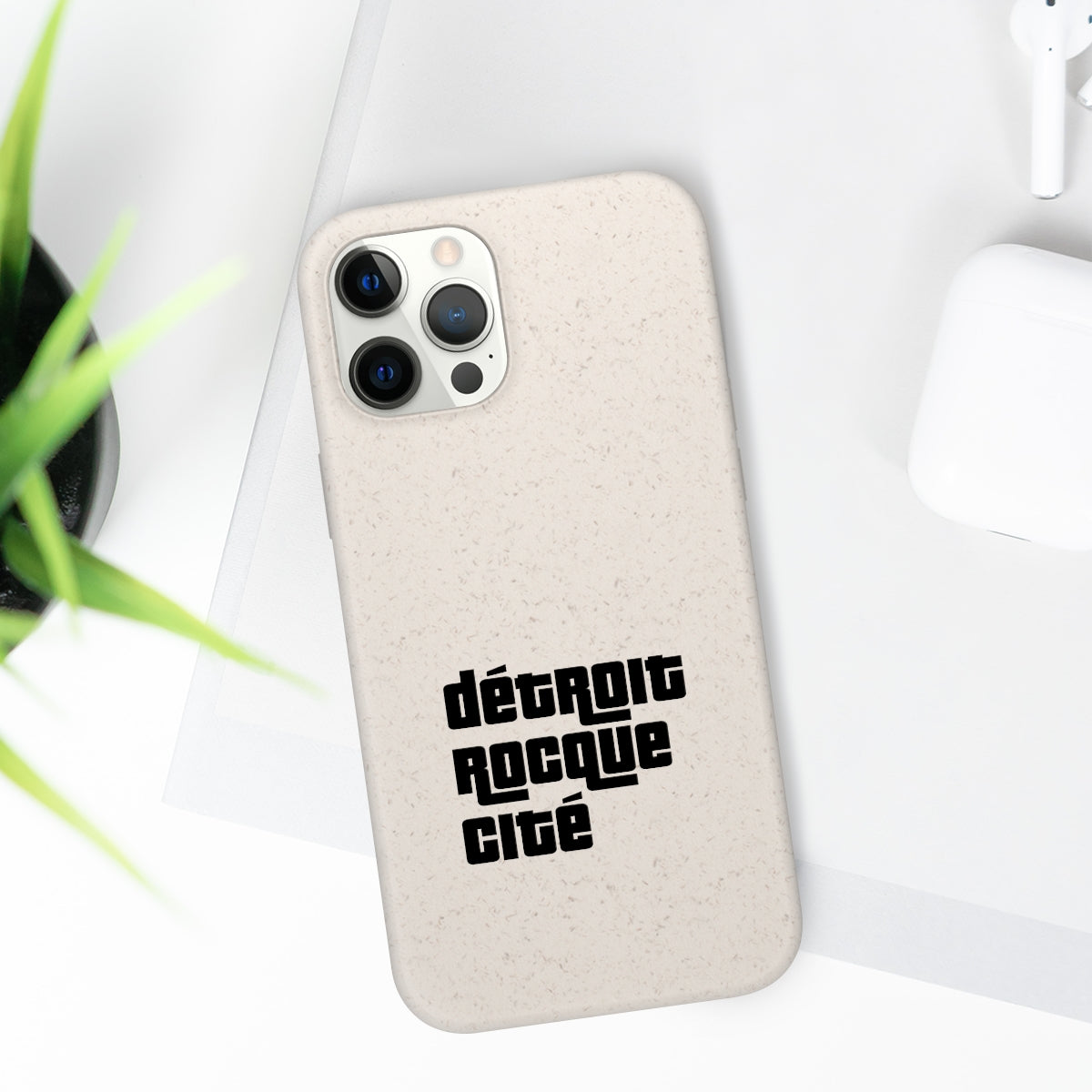 'Détroit Rocque Cité' Phone Cases (1970s Font) | Android & iPhone