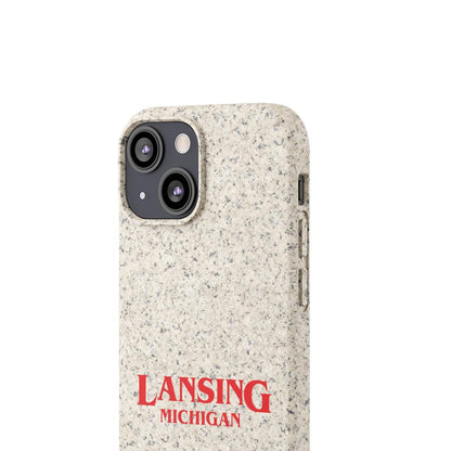 'Lansing Michigan' Phone Cases (1980s Drama Parody) | Android & iPhone - Circumspice Michigan