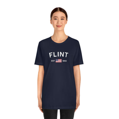 'Flint EST 1855' T-Shirt | Unisex Standard Fit