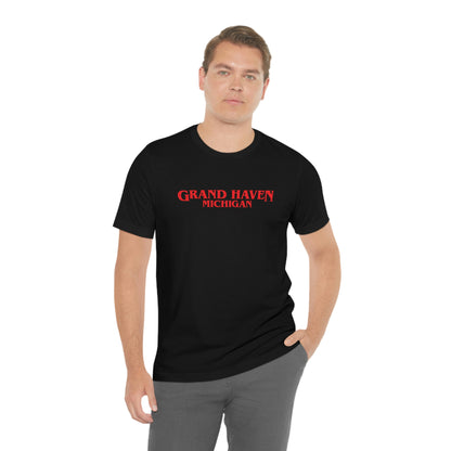 'Grand Haven Michigan' ' T-Shirt (1980s Drama Parody) | Unisex Standard Fit