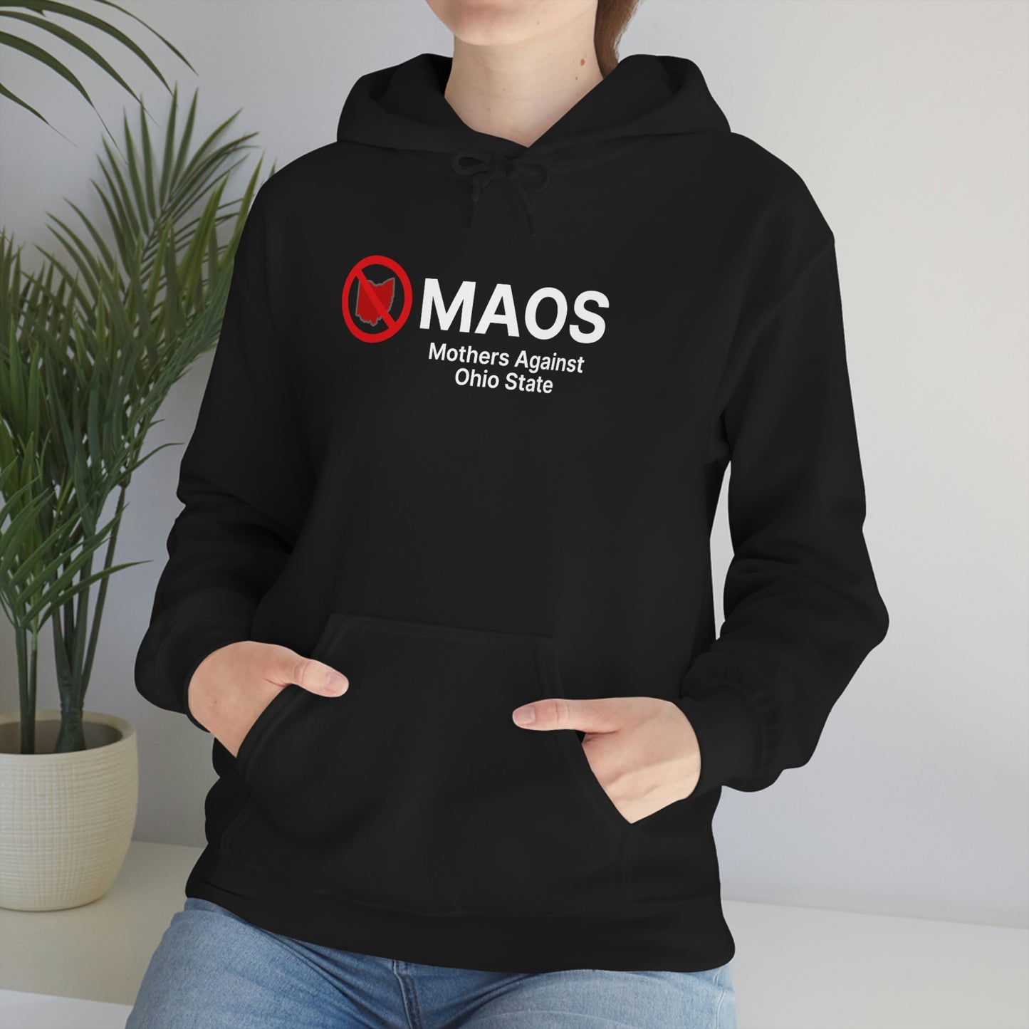 'MAOS Mothers Against Ohio State' Hoodie | Unisex Standard