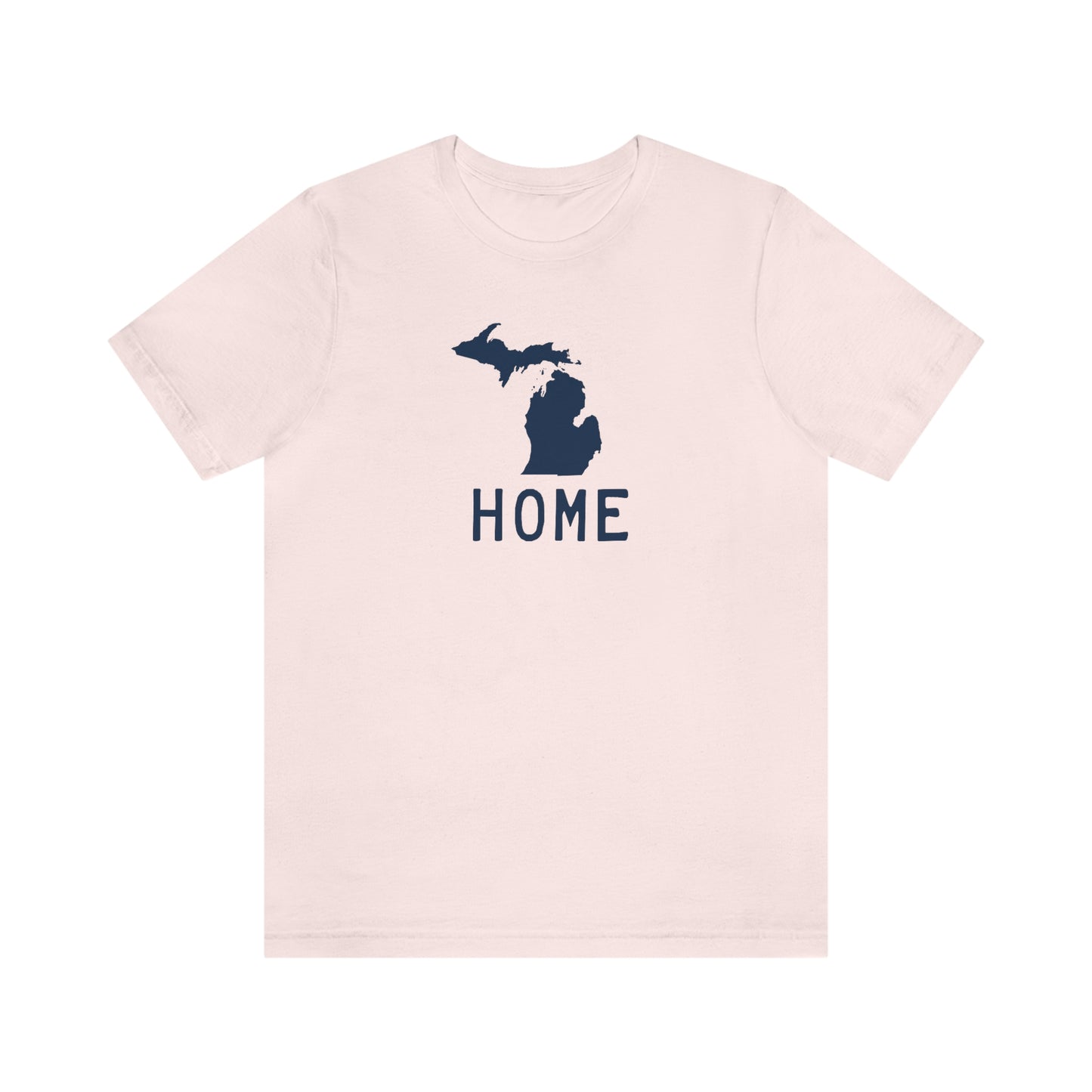 Michigan 'Home' T-Shirt (Licence Plate Font) | Unisex Standard Fit