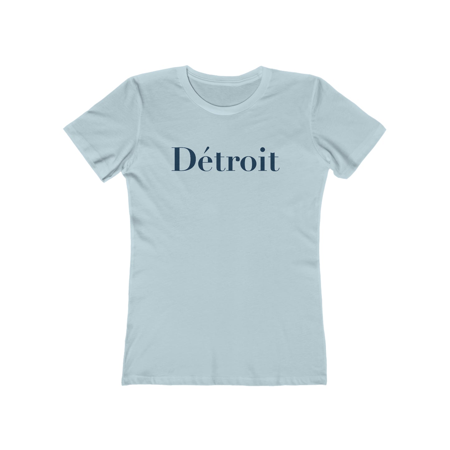 Détroit' T-Shirt (Didot Font) | Women's Boyfriend Cut