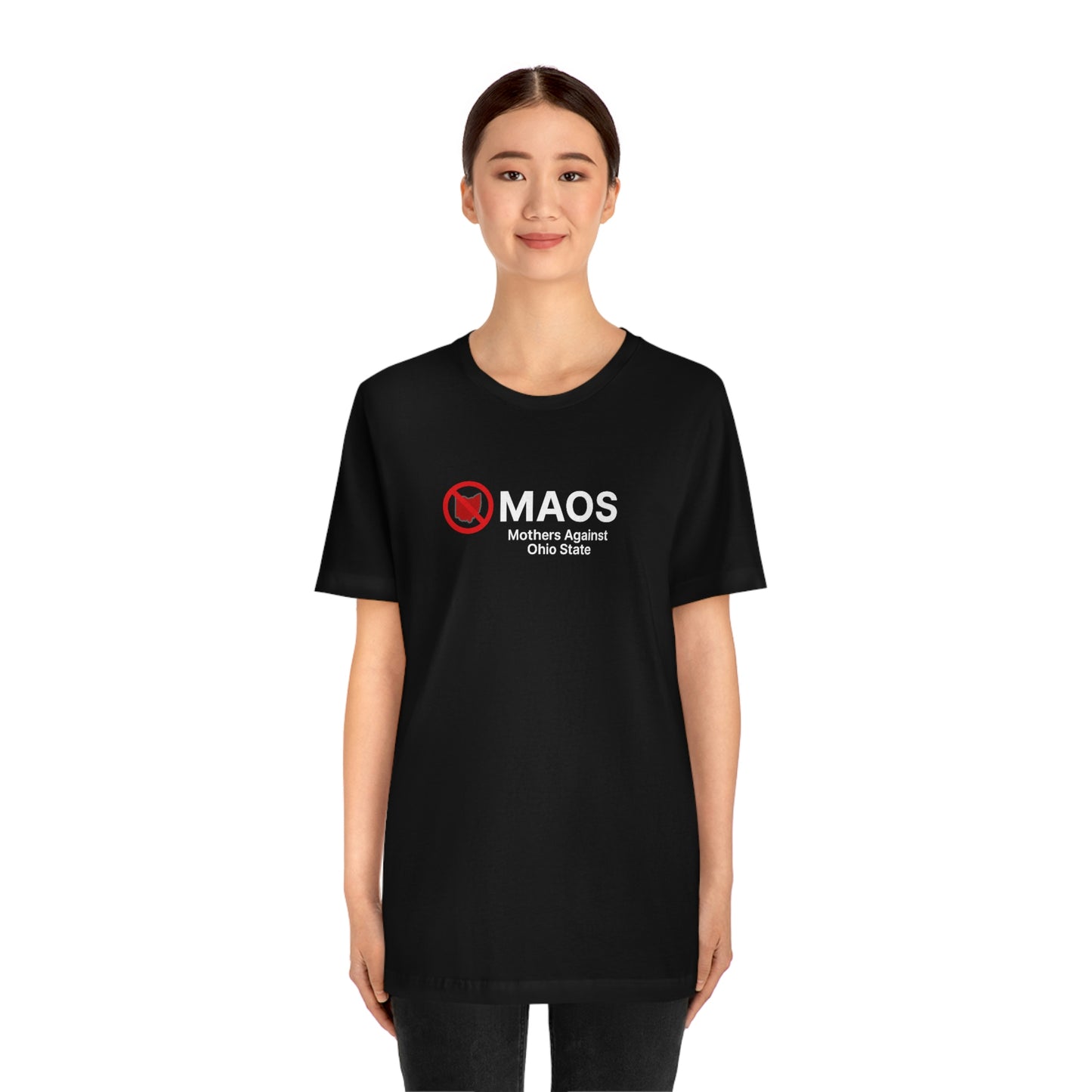 'MAOS Mothers Against Ohio State' T-Shirt | Unisex Standard Fit