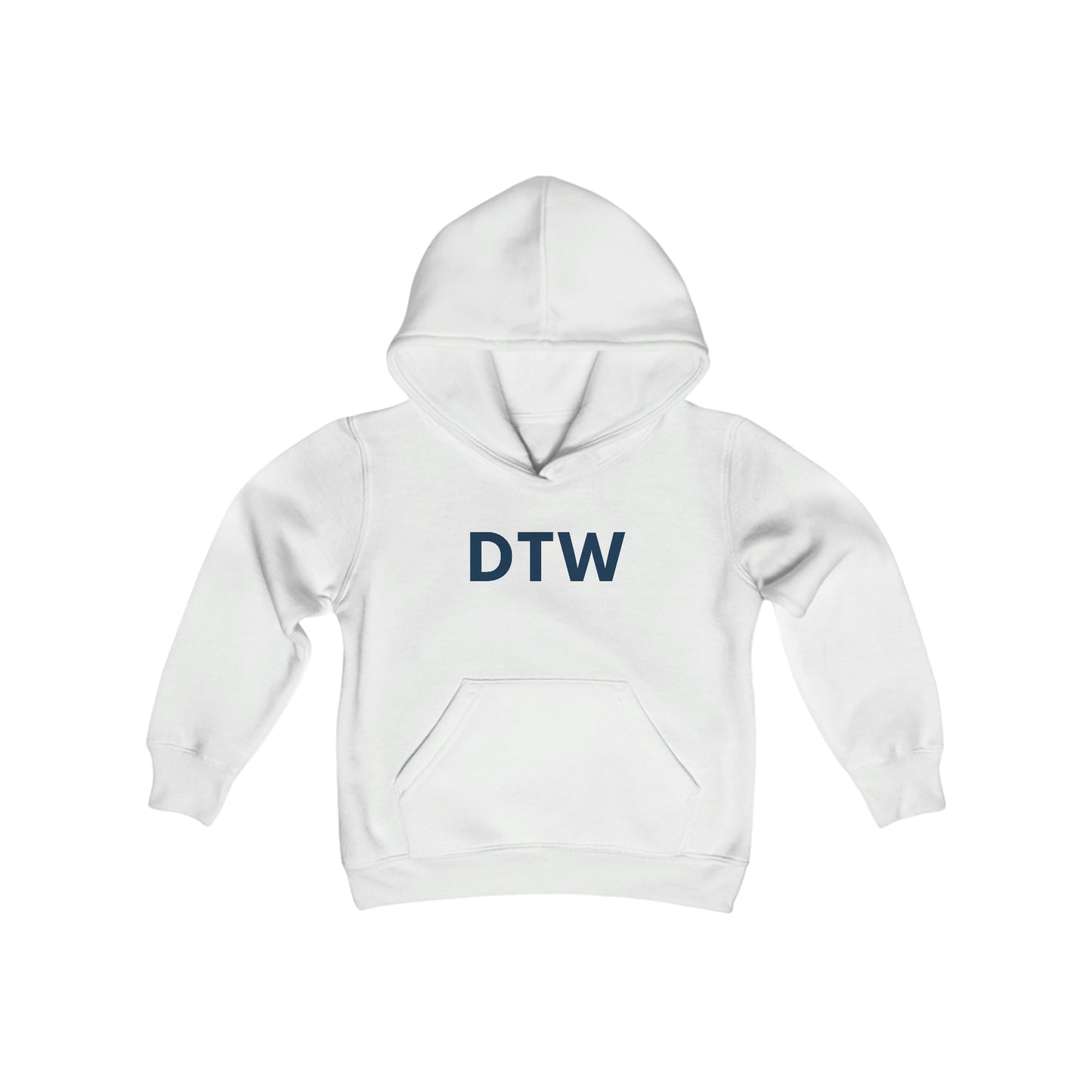 Detroit 'DTW' Hoodie  | Unisex Youth