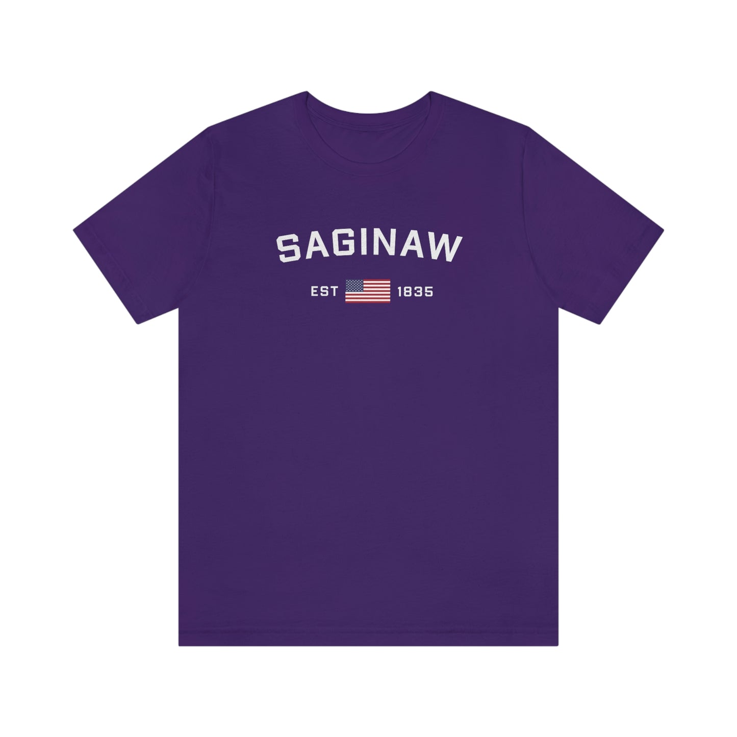 'Saginaw EST 1835' T-Shirt | Unisex Standard Fit