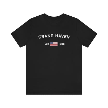 'Grand Haven EST 1835' T-Shirt | Unisex Standard Fit