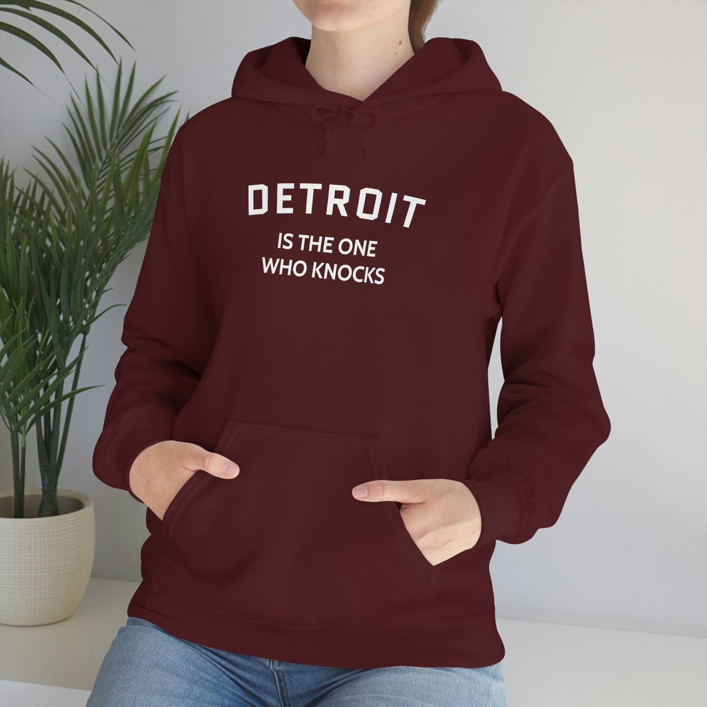 'Detroit Is The One Who Knocks'  Hoodie | Unisex Standard